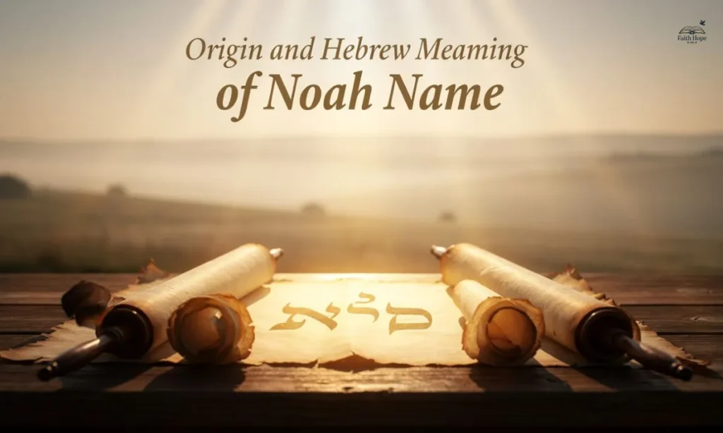 Origin-and-Hebrew-Meaning-of-Noah-Name