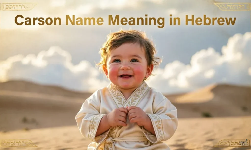 Carson-Name-Meaning-in-Hebrew