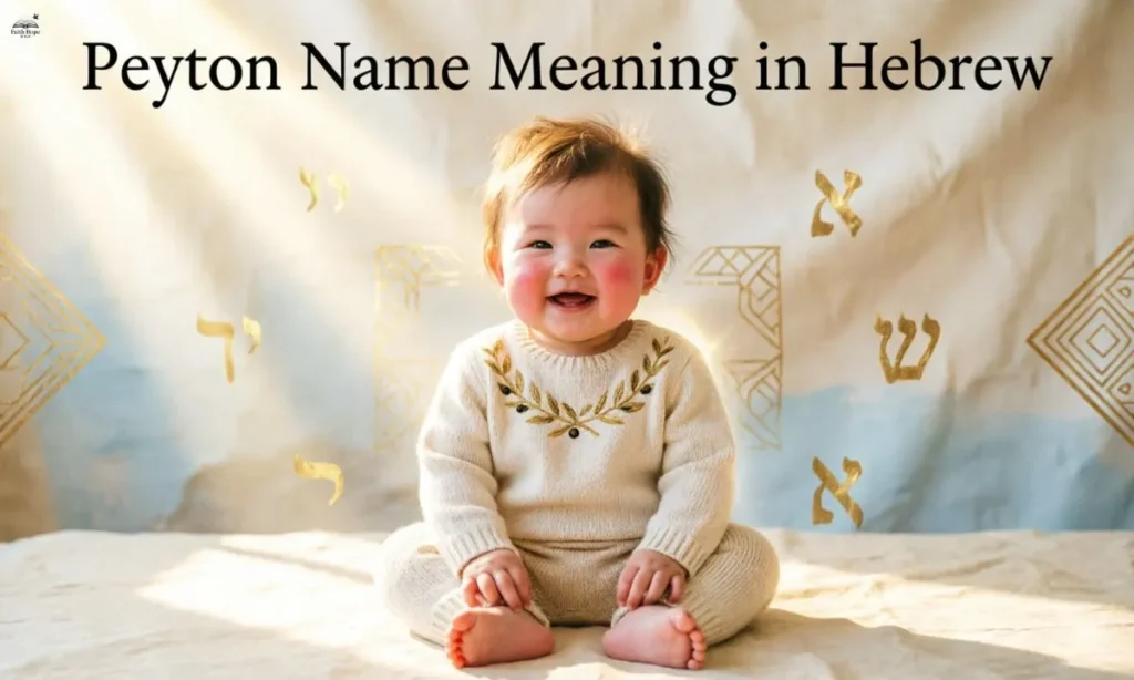 Peyton-Name-Meaning-in-Hebrew
