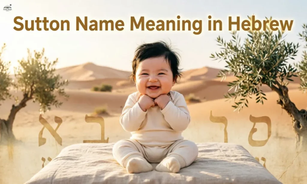 Sutton-Name-Meaning-in-Hebrew